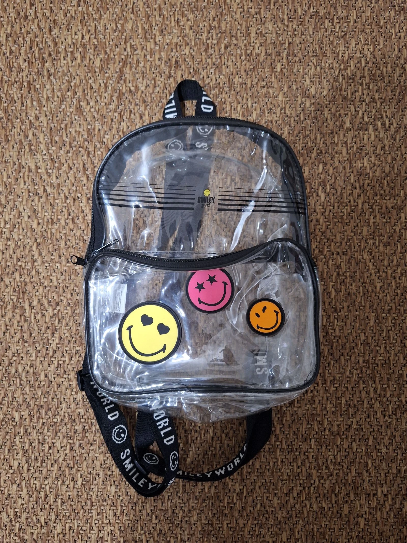 Mochila transparente da Smiley World